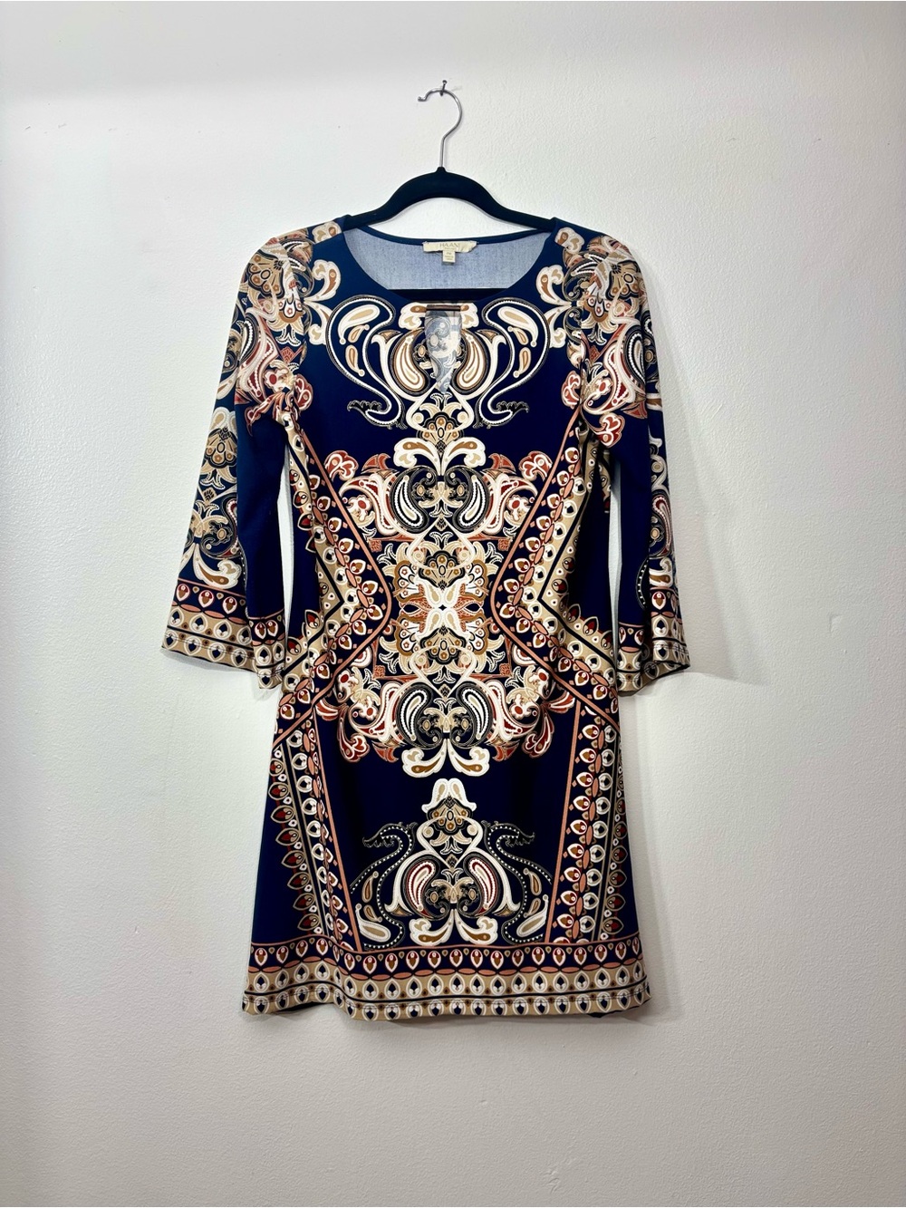 The Haani Boho Paisley Shift Dress